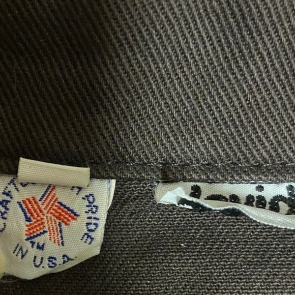 DAVID David vintage coastal cowgirl denim rhinestone cow print oversized jacket - Picture 12 of 13